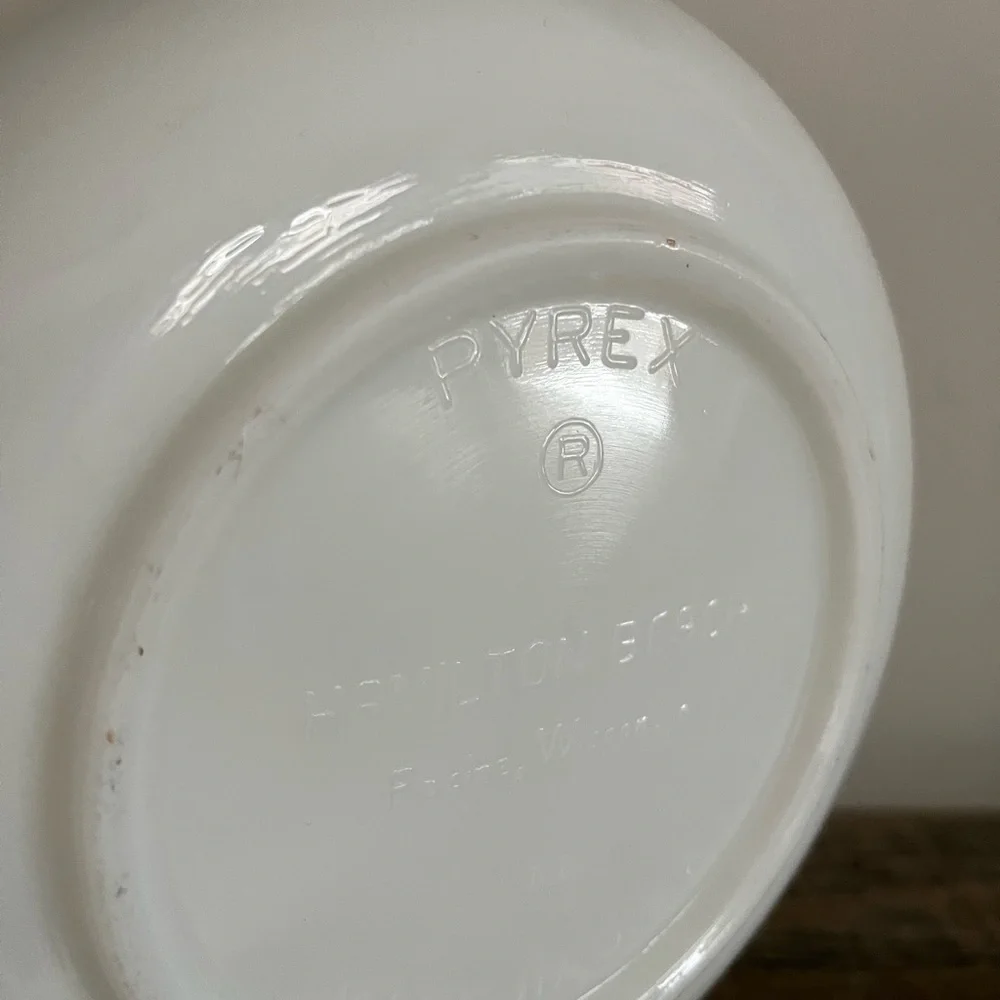 Pyrex Milk Glass Mixing Bowl for Hamilton Beach